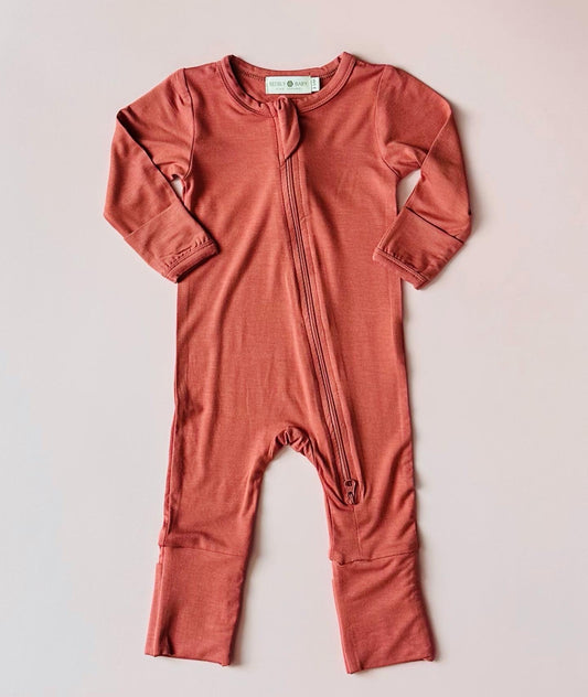 Bamboo Bodysuit in Rose