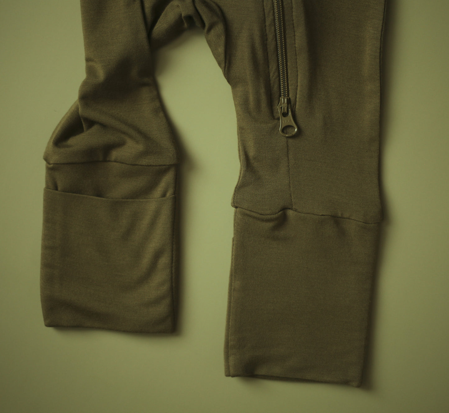 Bamboo Bodysuit in Army Green