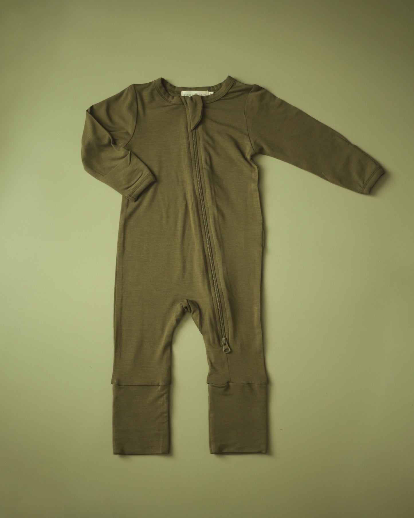 Bamboo Bodysuit in Army Green