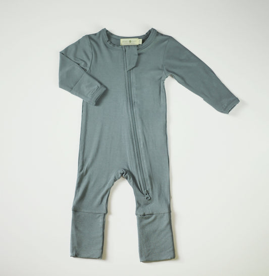 Bamboo Bodysuit in Slate Blue