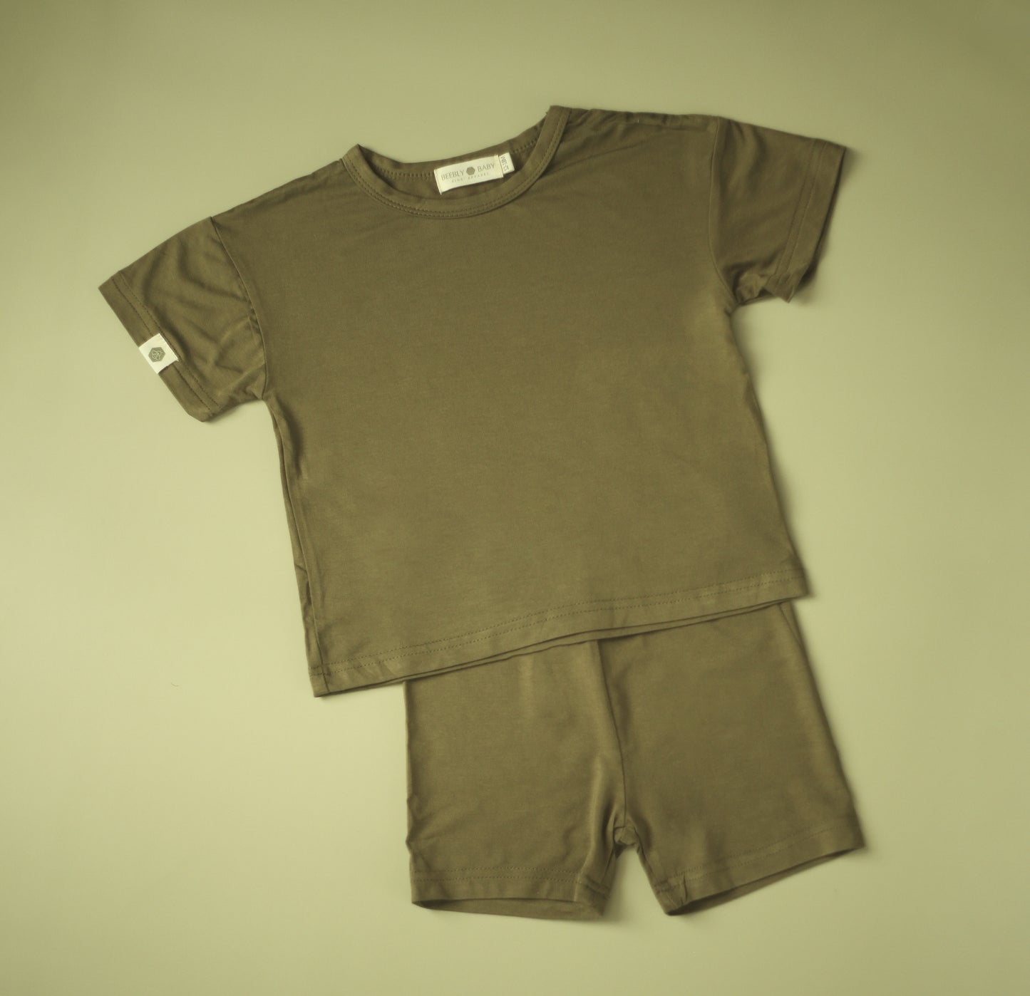 Bamboo Summer Set in Army Green