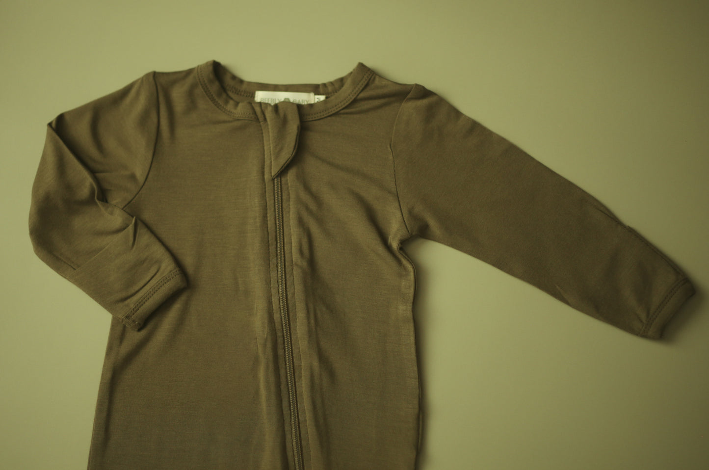 Bamboo Bodysuit in Army Green