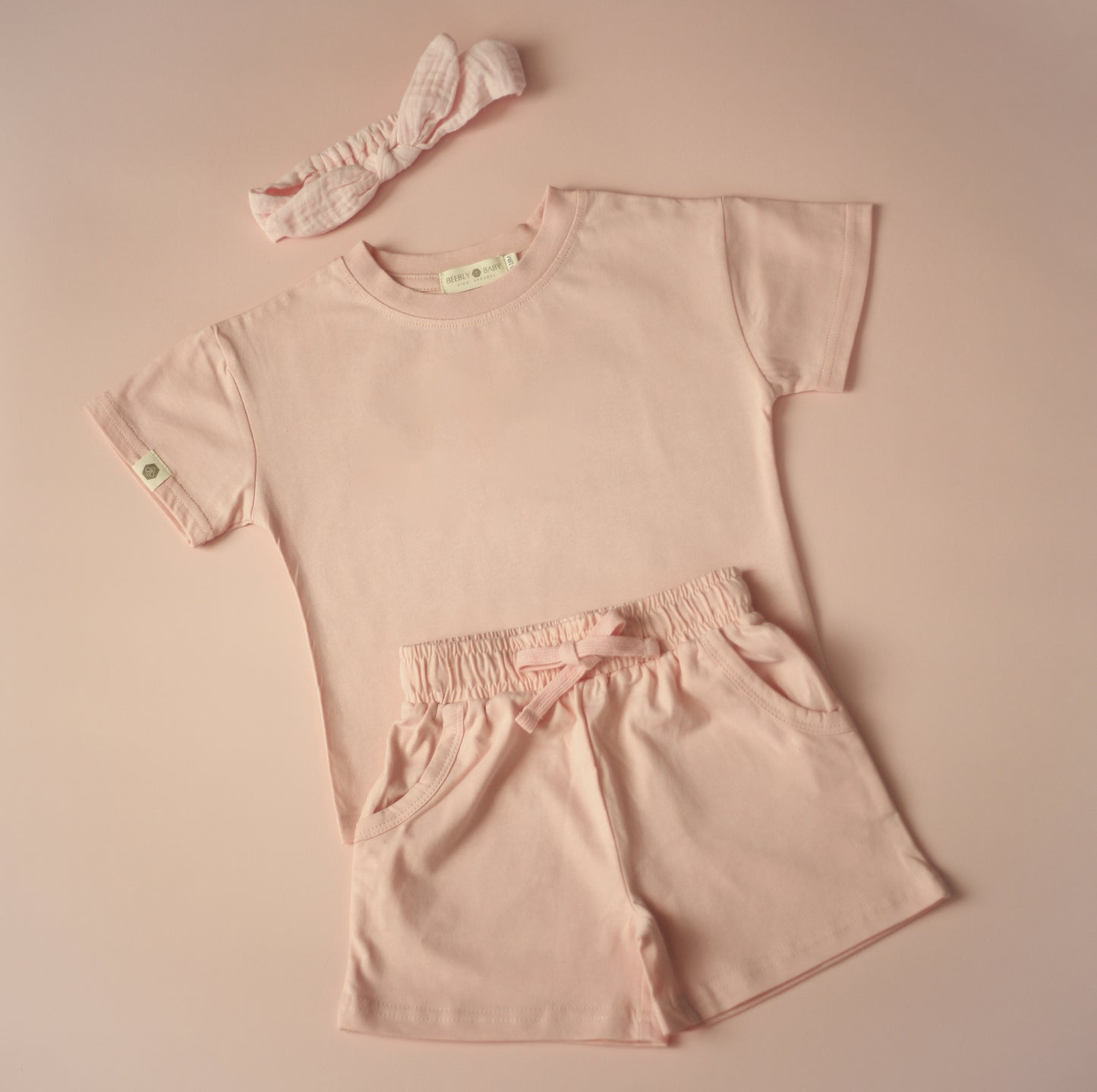 Sporty Set in Baby Pink