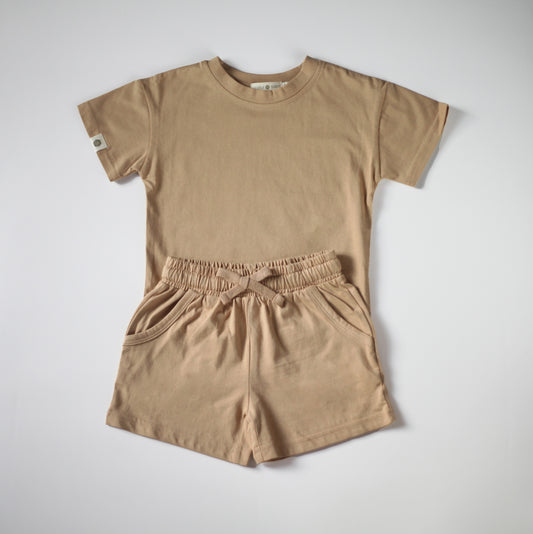 Sporty Set in Camel