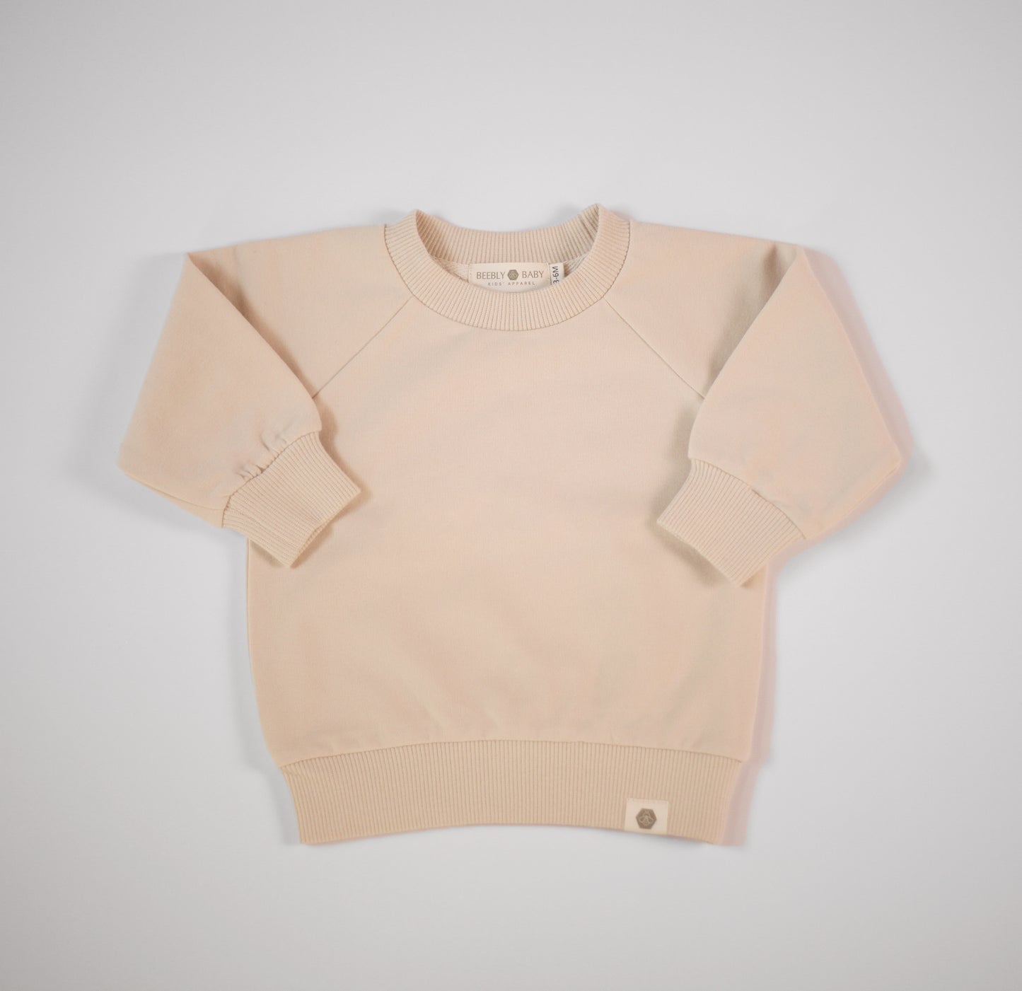 Teddy Sweatshirt in Cream