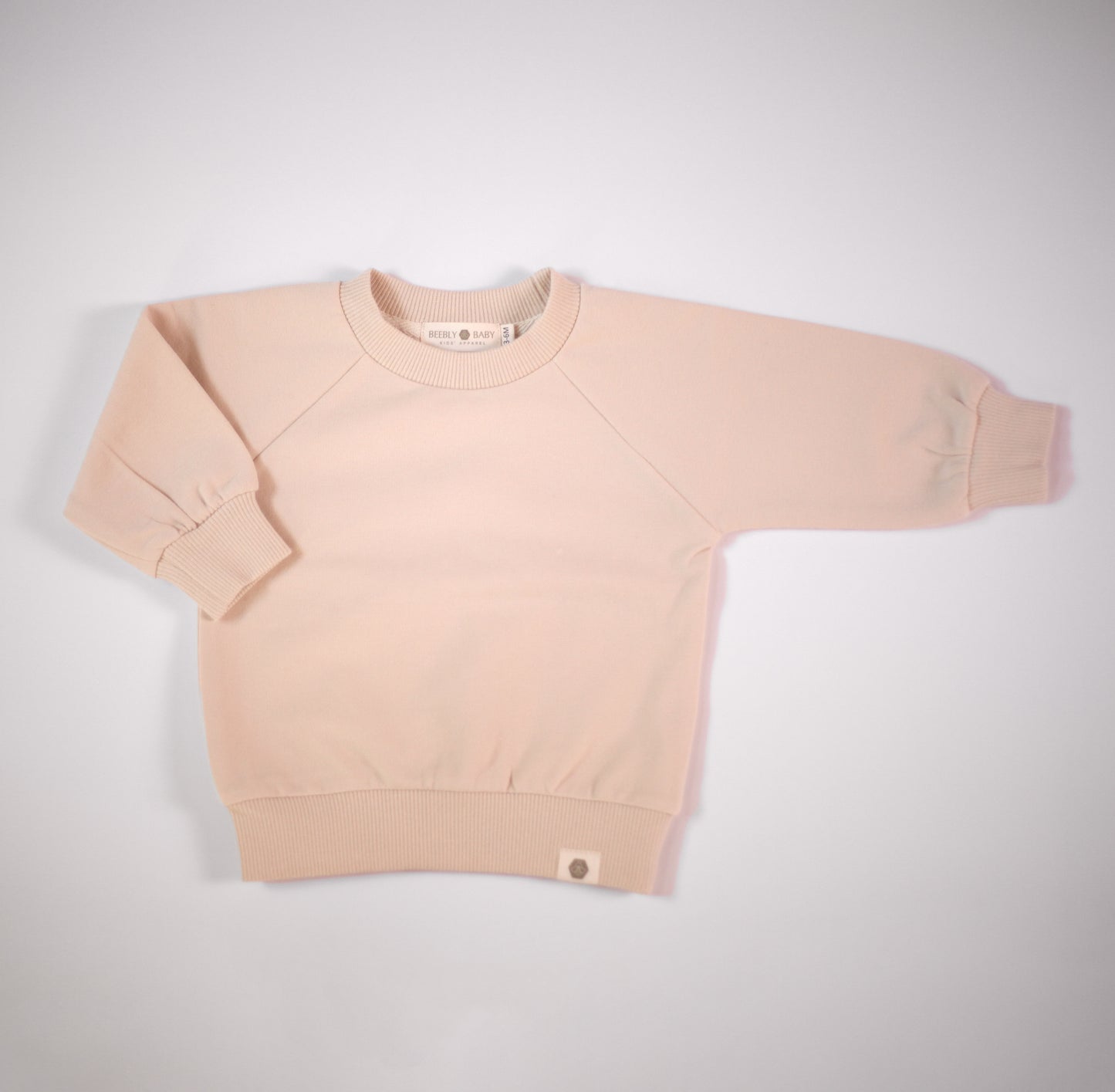 Teddy Sweatshirt in Cream