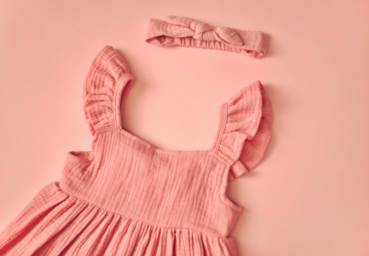 Stella Dress in Rose